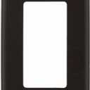 6 x Leviton 1-Gang Decora/GFCI Device Wallplate, Standard Size, Thermoplastic Nylon, Device Mount, 80401-N, Brown