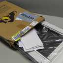 Dog Door for Door All Aluminum Alloy 3 Flaps White, Medium Doggy Doggie Door, Cat Door Heavy Duty Pet Door for Dogs, Insulation Flap and Lockable Closing Panel, Durable Rust Resistant, Pet Up to 45lb