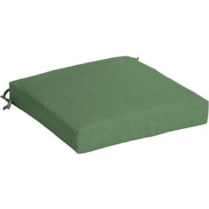 Arden Outdoor Seat Cushion, 19 x 19, Rain-Proof, Fade Resistant Bright Moss Green Leala