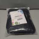 FantaLook Mens 80S Long Curly Black Rocker Costume Wig