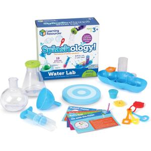 Learning Resources Splashology! Water Lab Science Kit, STEM Playtime, Water Activities, 19 Pieces, Ages 3+