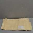 MIULEE 2 Panels Solid Color Sheer Window Curtains Elegant Window Voile Panels/Drapes/Treatment for Bedroom Living Room (54X96 Inches Cream)