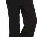 LNX Womens Linen Pants High Waisted Wide Leg Drawstring Casual Loose Trousers with Pockets (4X-Large, Black)