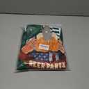 Bindefon Bibs Overalls Men Adjustable Straps Coveralls Shorts Printed Jumpsuit Male Romper (XL)