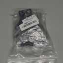 Self Locking Gate Latch with Spring Cable Pull for Wooden Fence Heavy Duty, Gravity Lever Fence Gate Latches for Outdoor Secure Pool Garden Shed, Black Finish, 2 Pack