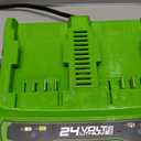 Greenworks 24V 4.0Ah USB Battery (2-Pack) Starter Kit + Dual Port Rapid Charger (Genuine Greenworks Parts)