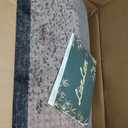 8x10 Washable Area Rugs for Living Room and Bedroom, Vintage Checkered Pattern Non-Slip Carpet, Stain Resistant Low Pile Soft Rug for Dining Room,Office,Nursery,Kids Room(8x10,Chocolate)