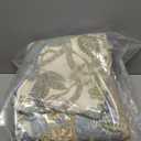 Cotton Bedspread Quilt Bedding Sets Reversible Coverlet Sets Comforters Rustic Paisley Floral Patchwork Sage Green Bedspread, Queen Size