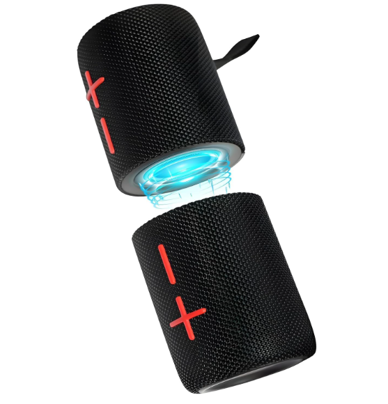 2 in 1 Magnetic Dual Splittable Bluetooth Speaker, IPX6 Waterproof Split Portable Wireless Speaker with 20W Loud Stereo Sound, Bluetooth V5.3, 24H Playtime, Multiple pairing for Home,Outdoor or Travel