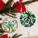 Christmas Ornaments, Monstera Leaf Ornament, Christmas Tree Ornaments, Xmas Decorations, Holiday Decorations, Gifts for Plant Lovers, Holiday Party Gifts, and Xmas Gift Ideas