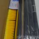 Car Wash Brush with Long Handle, 55'' Vehicles Exterior Washing Supplies, Soft Bristle Scrub Broom for Solar Panel, Boat, RV, Truck, Deck Cleaning