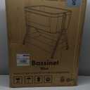 3 in 1 Baby Bassinet, Bedside Sleeper, & Playpen, Easy Folding Portable Crib (Grey)- KoolaBaby (Bassinet), 