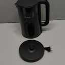 Precision Temperature Control Electric Kettle, 1.7L Smart Kettle with 5 Presets for Tea/Coffee, 100% Stainless Steel, 2H Keep-Warm, 1200W Fast Boil, Cordless, Baby Formula Safe, Black