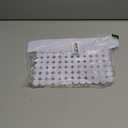 Bligli Plastic Sink Saddle, Sink Divider Mat with Strong Suction Cups, Kitchen Divided Sink Protector Mat for Glassware Dishes, Easy to Clean and No Smell, 9.5" x 12", White