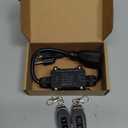 AC110V Remote Control Power Switch,Waterproof Wireless Light Switch,165 Feet Long,AC110V/120V/250V/20A RF Module Relay,Outdoor Weatherproof Smart Socket,Electrical Equipment