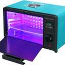 FAST MELT UV Resin Curing Box, 395nm UV Curing Light Station with 36 LED Beads, Auto UV Curing Resin Dryer Timer Setting Digital Display(S/M/H) wit Tray, UV Light for Craft|Jewelry Making|DIY Decor