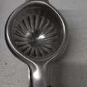 Large Lemon Squeezer Stainless Steel Press - Non-Slip Grip, Heavy Duty, Manual Design - Effortless Pro-Grade Lemon, Lime, Orange, and Citrus Fruit Hand Held Lemon Juicer Squeezer - No Seeds, Max Juice (Dark Gray)