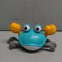 Crawling Crab Baby Toy, Increase Baby's Tummy Time Crab, Inspire Crawling, Automatic Obstacle, Rechargeable, Music, Speed Adjustment, Recording, Dancing Crab Toy for Kid's Sensory Development