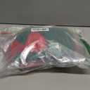 5 Piece Christmas Elf Costume for women Set including Santa Elf Hat, Fairy Elf Ears, Elf Apron, Long Striped Socks, Elf Shoes (5 PCS)