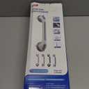 TAILI Grab Bars for Bathtubs and Showers 2 Pack Suction Grab Bar, Heavy Duty Shower Handle Removable Bath Handrails for Seniors and Elderly, Bathroom Safety Grip No Drilling Waterproof,Grey (16.8", Gray)