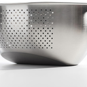 Rice Washer Strainer Bowl, Stainless Steel Quinoa Washing Bowl With Side Drainers Colander for Cleaning Rinsing Fruits, Vegetables, and Beans  Versatile Kitchen Tool