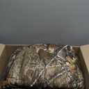 Northwest Realtree Queen Bed in a Bag Set, 1 Comforter, 1 Fitted Sheet, 1 Flat Sheet, 2 Pillowcases, All Seasons, Camo Bedding, Realtree Edge