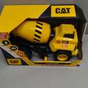 CAT Construction Toys, CAT Construction 11.5" Power Haulers Cement Mixer, Realistic Lights & Sounds, Motion Drive Technology, Working Features, and Interactive Play for Ages 3+