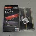 TEAMGROUP T-Force Vulcan DDR5 32GB (2x16GB) 6000MHz (PC5-48000) CL38 Desktop Memory Module Ram (Black) for Chipset 600 700 Series XMP 3.0 Ready - FLBD532G6000HC38ADC01