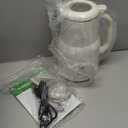 Automatic Nut Milk Maker, 20oz Homemade Almond, Oat, Coconut, Soy, Plant Based Milks and Non-Dairy Beverages with Delay Start/Keep Warm/Self-Cleaning/Boil Water, White