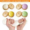 2PCS, Soft Squeeze Dumpling Stress Ball Comes with Small One in Any Color, Fidget Toys Adults and Teens, Slow Rising Stress Ball Fidget, Squeeze Toys for Stress Relief Gifts(Purple)