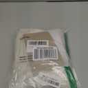 Lecloud Natural Curtains 45 Inch Length 2 Pcs, Airy Privacy Light Filtering Window Decors Kitchen Curtains, Modern Aesthetic Soft Drapes with Rod Pockets for Bedroom Cafe, Each Panel 30" W x 45" L