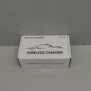 smnuxwm Car Wireless Phone Charger for Volvo 2014-2025 XC90 XC60 V90 V60 S90 S60 with QC 3.0 and USB Port Center Console Accessories Charging Pad (with Light)