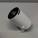 Mini Portable Projector 4K WiFi 6 BT 5.2 Upgraded Portable Projector Full HD Supported for Phone /PC /TV /HDMI /PS5 /Laptop Auto Keystone Home Theater 180 Rotation [Built-in App] White