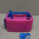 QIPUMP Balloon Pump Electric,110V 600W Balloon Blower Inflator Dual Nozzle Air Pump Balloons Inflator for Decoration, Party, Sport,Gifts:2 Balloon Tying Tools (Red)