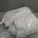 SWEET DOLPHIN Muslin Baby Bath Towels Blanket - 2 Pack 100% Cotton Towel for Babies, Infants, Toddlers - 40x40Inch - Highly Absorbent, White