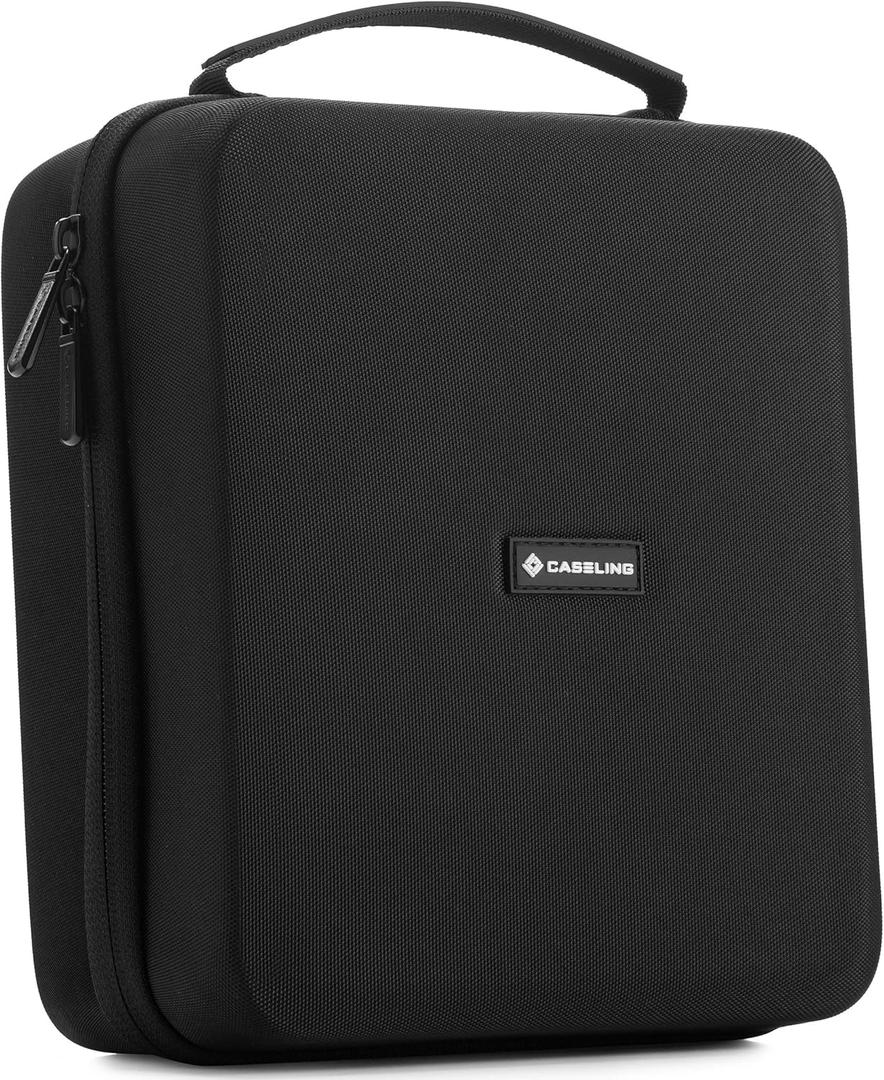 caseling Hard Shell Zipper Case for Canon Selphy CP1500, CP1300, CP1200-9.5" x 8" x 4.7" - EVA Protection Case for Photo Printer