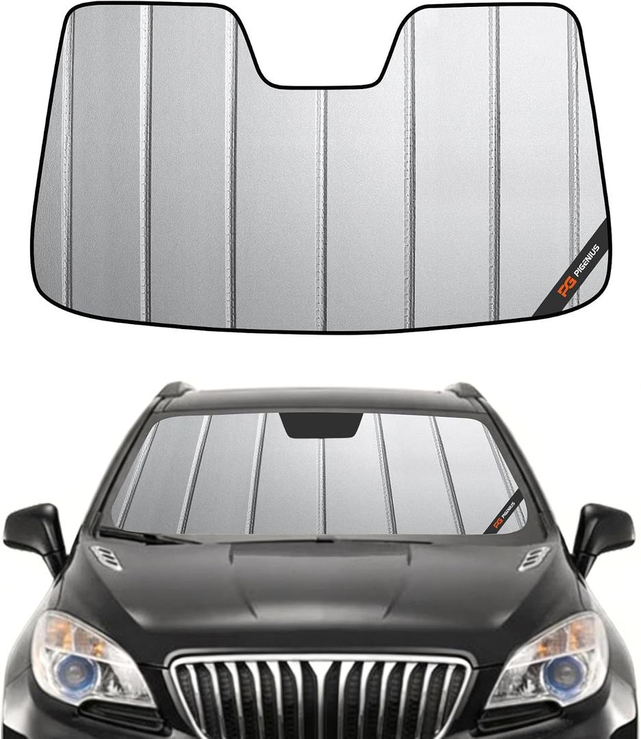Pigenius Windshield Shade for Buick Encore 2013-2016 Front Window Sunshade - Safeguard