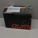 OUMURS Adult Motocross Dirt Bike Helmet with Goggles, Gloves & Mask Dirt Bike ATV Helmet for Unisex-Adult Men Women Adjustable Sun Visor DOT/FMVSS-218 Off-Road Motorcycle Helmet UTV Helmet Downhill (Large, New Black Flame)