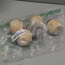 2 Inch Wooden Furniture Legs, Solid Wood Unpainted Replacement Furniture Legs, Ottoman/Loveseat Replacement Legs, Cabinet Legs/Desk/Sofa/Bookcase Round Bun Feet Set of 4 (2 Inch)