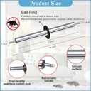2 Pack Rolling Log Mouse Trap, Humane Live Mouse Trap Bucket, Rat Traps for House, Auto Release Catch No See Kill Trap for Mice and Rats