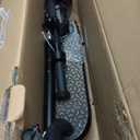 Gyroor H40 Kids Electric Scooter, 180W Motor, Up to 10 MPH, LED Display & Colorful Lights, Adjustable Height, for Boys & Girls Ages 8-12, Great Birthday Gift (Silvery)