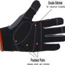 HANDLANDY Work Gloves for Men & Women, Utility Mechanic Working Gloves Touch Screen, Flexible Breathable Gardening Gloves for Yard Maintenance (Large, 2 Pairs)