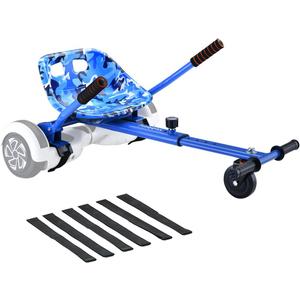 Eco-Friendly Hoverboard Seat Attachment - Cool Seat, Swivel Wheel, Adjustable Length - Compatible with 6.5", 8", 8.5", 10" Hoverboards - Safe & Enjoyable Riding for Kids and Teenager