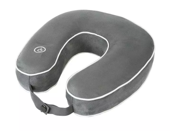 HoMedics Mobile Comfort Memory-Foam Vibrating Neck Pillow