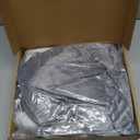 OIPUNSHLE Heated Wearable Shawl 33x59 Inch, 6 Heating Levels & 5 Timer Settings, Soft Sherpa to Fleece, UL Certified with Auto Shut Off, Machine Washable Gift for Christmas Home Office (Gray)