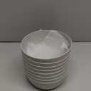 EI 8pcs Wheat Straw Bowls Set,Unbreakable Reusable Plastic Bowls,BPA-Free Lightweight Cereal, Salad & Soup Bowls,Ideal for Breakfast, Picnic, Party or Dinner