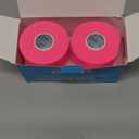 OK TAPE Athletic Sports Tape4 Packs) - 45ft Per Roll Very Strong Tape for Athlete & Sport Trainers & First Aid Injury Wrap, Perfect for Fingers Ankles Wrist on Bat, Hockey Stick - Pink