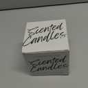 1OAK Vanilla Bean Candle - Vanilla Candles for Home - Soy Wax Scented Candles - Hand-Poured (7oz.) (Clear Jar (7oz))