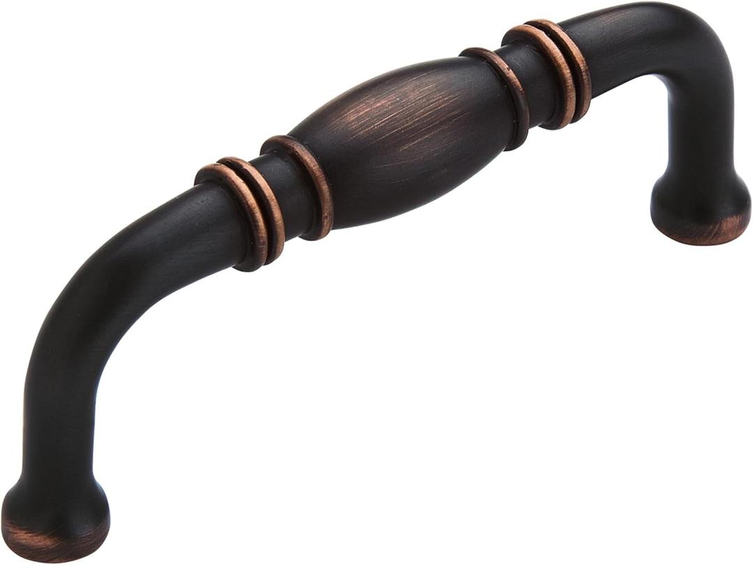 Amerock Granby 3 inch (76mm) Center-to-Center Oil-Rubbed Bronze Cabinet Pull - 10 Pack