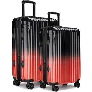 Luggage Set, 20 Inch Carry on Luggage, 24 Inch Checked Luggage Lightweight Hardside Suitcase With Spinner Wheels, TSA Lock, 2-Piece Set